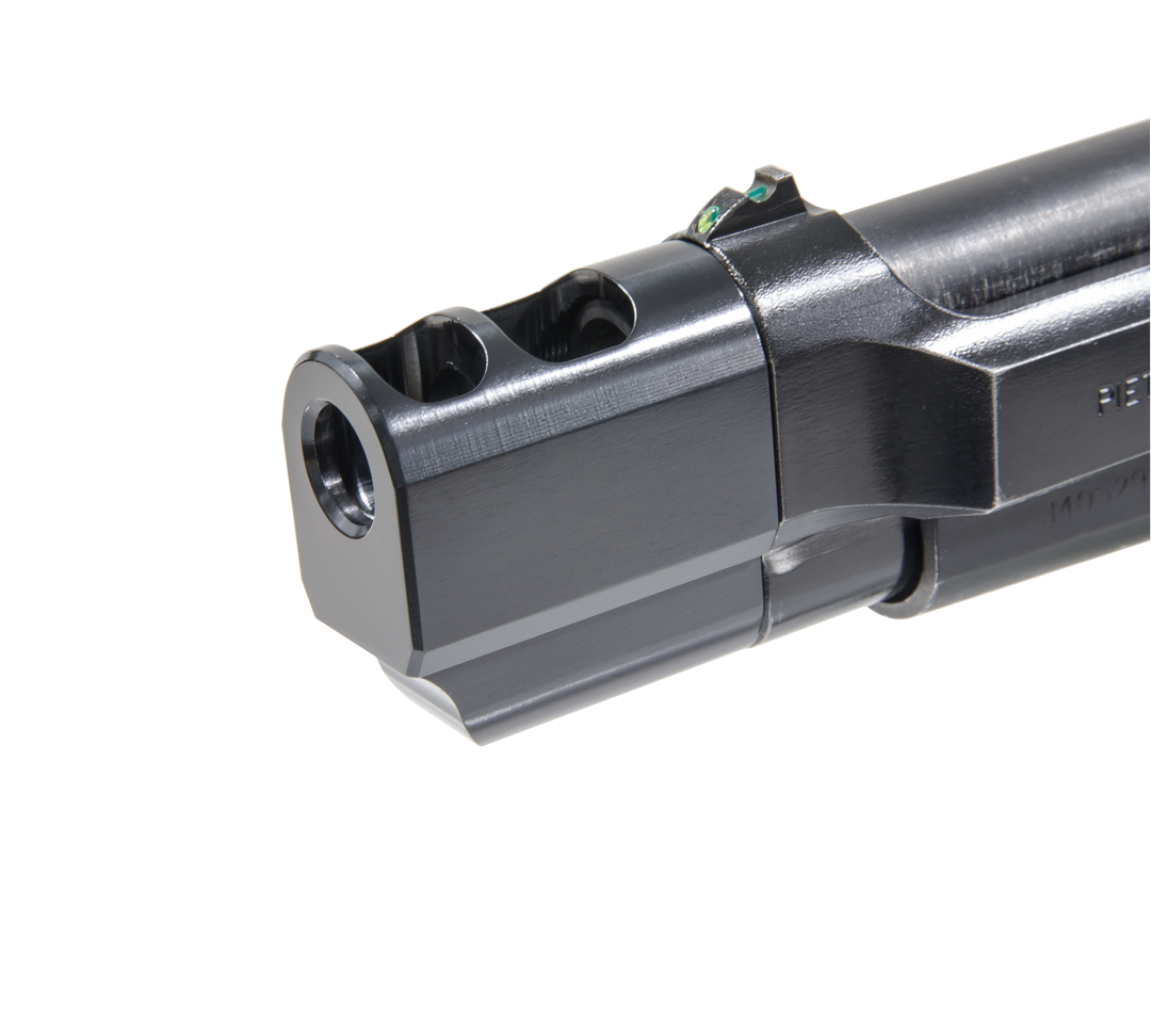 FITTING: This compensator attaches to your 4.9" Beretta factory no...